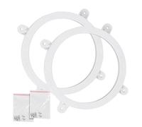 LED Illuminated Cornhole Panel Rings - Battery Powered Waterproof Anti-Glare Ring Kit Set for Illuminated Hole Lighting | Night Play Equipment