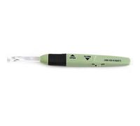 LED Illuminated Crochet Hook Ergonomic Light Up Crocheting Needle 5.5 Mm Knitting and Sewing Weaving Craft Tools (6.5mm)