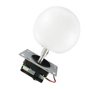 LED Illuminated Game Joystick With Large Touch Ball Metal Construction Optimized For Parkour Gaming Responsive Parkour Game Controller