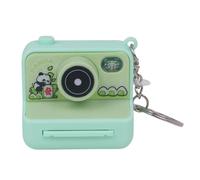 LED Illuminated Imitation Camera Keychain Hanging Charm Built Sound Module Lightweight Holder Gift Novelty Simulation Camera Photo Keychain, フリーサイズ