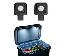 LED Illuminated Latches for YETI Roadie 15 Cooler - Touch-Activated Replacement Latch, Low-Profile Black PETG Housing, Night-Use Accessories for Yeti Roadie 15 Cooler