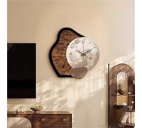 LED Illuminated Modern 3D Wall Art Decor Clock - Plug-in Home Decoration for Living Room, Bedroom, Office