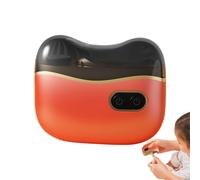 LED Illuminated Nail Care Kit 5V - 2-in-1 Electric Nail Cl-ipper and Polisher with Safety Guard, Easy to Use for Delicate Na-il Trimming, Great Gift for Elderly and New Parents