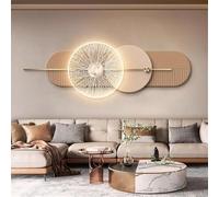 LED Illuminated Wall Art Mural, Modern 3D Decorative Panel for Bedroom, Living Room, and Office Decor