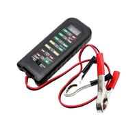 LED Indication Car Battery Tester Fault Detector Alternator Diagnostic Tools Motorcycle Battery Tester Checker Portable Portable Car