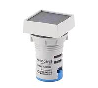 LED Indicator Light Mini Digital Display Voltmeter Signal Lamp for Circuit Equipment (Blue)