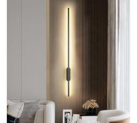 LED Indoor Wall Light Lamp Modern Aluminium Long Strip Design Wall Sconce Nordic Style Lighting Minimalist Decorate for Living Room Bedroom Corridor