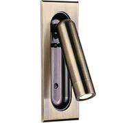 LED Indoor Wall Light LED Wall Headboard Lamp Reading Light Modern Cylinder with Hidden Switch,Contemporary Dining Room