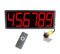 LED Infrared Digital Counter with 6 Digit Display, Counts Up to 999999, Adjustable Induction Distance for Conveyor Belts and Production Lines