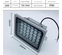 LED Infrared Fill Light- Waterproof Beam Light - LED Outdoor Spotlight For Garden, Outdoor Long Range，Projection Lamp Narrow Light(30w(100-265V))