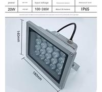 LED Infrared Fill Light- Waterproof Beam Light - LED Outdoor Spotlight For Garden, Outdoor Long Range，Projection Lamp Narrow Light(20w(100-265V))