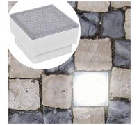 LED Inground Lights 6 pcs Warm White 3000K Polycarbonate 100x100x68mm IP67 80LM