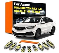 LED Interior Light Bulb Kit, For Acura MDX RDX TSX RSX CSX ILX RLX TL RL CL EL Door Courtesy License Plate Lamp