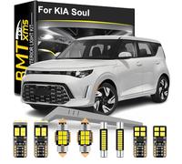 LED Interior Light Kit Replacement for KIA Soul 2008 2009 2010 2011 2012 2013 2014 2015 2016 2017 2018 2019 2020 2021 2022 2023, Super Bright 6000K White