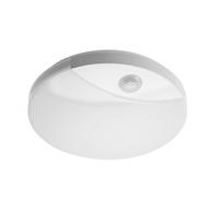 CGC White LED Round Ceiling Wall Light Motion Sensor Porch 16W Toilet Bathroom Garage Lamp Hallway Warehouse Office Safety Security