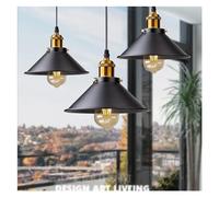LED Iron Lampshade Retro Chandeliers Russia Pendant Lights Compatible with Loft Kitchen Dining Bedroom Home Lighting Hanging Lamp,for Living Room