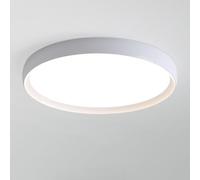 Led Italian Minimalist Bedroom Ceiling Light, Modern Minimalist Alumiseamless Ceiling Light, Led Ultra-Thin Master Bedroom Ceiling Light, Room Light,Black,50Cm/White/50Cm