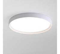 Led Italian Minimalist Bedroom Ceiling Light, Modern Minimalist Alumiseamless Ceiling Light, Led Ultra-Thin Master Bedroom Ceiling Light, Room Light,Black,50Cm/White/40Cm