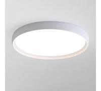 Led Italian Minimalist Bedroom Ceiling Light, Modern Minimalist Alumiseamless Ceiling Light, Led Ultra-Thin Master Bedroom Ceiling Light, Room Light,Black,50Cm/White/60Cm