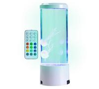 LED Jellyfish Lamp - 8.74 Inch Color Changing Light, Silent Mood Light | ABS Acrylic Housing - USB Powered Effect Lamp Ideal For A Soothing Atmosphere D