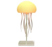 LED Jellyfish Light - Voice Control Jelly Fish Lamp, Rechargeable Floating Jellyfish Night Light | Smart Table Mood Lamp for Kids Friends Parents, Cute Style Decorative for Bedroom