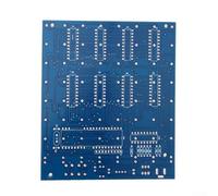 LED Kit for 3D Light for Cube 8x8x8 DIY Blue LED with STC12C5A60S2 & 74HC573 Components on FR-4 PCB