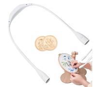 LED Knitting Lights for Neck - Hands Free Adjustable Crochet Light | Portable USB Rechargeable Light for Knitting Crochet Camping Bedroom Living Room Use