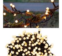 LED Kugel-Lichterkette Berry Mini IP44 Indoors & Outdoors Warm 300 Leds 6m Timer