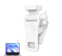 LED Lamp Attachment - Selfie Light Clip, Anti Slip Phone Mount | Portable ABS Fill Light with 1/4 Screw or Cold Shoe Connector, Compatible with Tripods and Cell Phones, Black/White, Lightweight