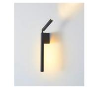 Led Lamp Bedside Wall Sconce Minimalist for Hotel Study Room Reading Lamp Rotating Wall Mounted Lights