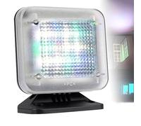 LED Lamp Fake TV Simulator Light,Fake TV Simulator,Night Security,Anti-Burglar and Theft Deterrent Light Timer Sensor