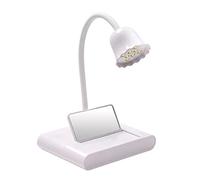 LED Lamp Portable Dryer Rotatable Hands Quick-Dry Gel Light Polish Curing Lamp Professional Cordless Recharge Dryer Lamp Fast Drying For Gel And All