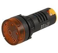 LED LAMP with Buzzer, 230V, Amber | Audio/Visual Signal Indicator Units Automation SIGNALING, 1 X Qty - RAD22SM5P