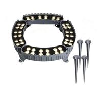 LED Landscape Lights - IP65 Waterproof Outdoor Tree Lighting, Splicing Ring Design for Yard and Garden Lighting (84W, 110-240V) - Perfect for Palm Trees
