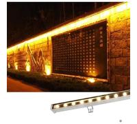 LED Landscape Lights - Outdoor Buried Lights, AC 110-240V Embedded Rectangle Floor Lamp, Ip67 ?Waterproof Ultra-thin Spotlight, Easy To Install Garden Backyard Patio Step Walkway Ground Light