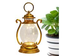 LED Lantern - Camping Lantern | Outdoor Lantern | Decorative Lantern, Lantern Retro Decorative Hanging Lantern, Battery-Operated Lantern, Antique Lamp, Camping, Hiking, Tabletop Decor Lantern