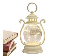 LED Lantern Light - Retro Hanging Lamp, Battery Operated Accessory | Rustic Antique Lighting Accent, Decorative Camping with Outdoor Hiking Table for the