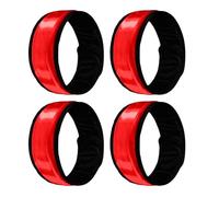 LED Leg Bandages for 4-Piece Safety Accessories, Light Strips with 4 Brightness Levels, for Parade Stable Ranch Night Kicks