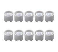 LED Lens 1W 3W 5W 10W 14.5mm Waterproof 15 Degree Angles Lens for DIYer Washwall Light Lamp Reflector Clear Led Lens Reflector Collimator