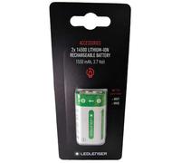 Led Lenser 14500 Li-ion For Mh8 1550mah 3.7v 2 Units Grey