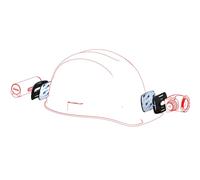 Led Lenser Helmet Support One Size Black
