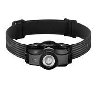 Ledlenser MH5 - Rechargeable Outdoor LED Head Torch, Super Bright Powerful 400 Lumens Headlamp, 2 in 1 Headlamp/Handheld Torch, Running Headlight, Hiking Torch, Up to 35 Hours Charge (Black/Grey)