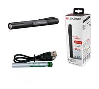 LED Lenser P4R CORE torch - rechargeable flashlight P series - 200 lumens