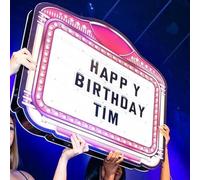 Led Letter Bottle Presenter, Lighted Display Custom Message With Letters Numbers, Logo Board for Nightclub Lounge Bar