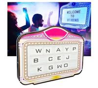 LED Letter Bottle Presenter: VIP Service with Colorful Letter Billboard for Nightclubs Bars and Parties
