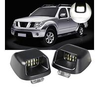 LED License Number Plate Light Rear Lamps for N-issan N-avara D40 2004-2018 Car Accessories Auto Assembly White 2 pieces