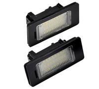 LED License Plate Light for BMW E90 E91 E92 E39 E60 E61 E70 E71 E82 E88 | 12V 6500K ,2 Pcs Error Free Rear Number Plate Light Lamps