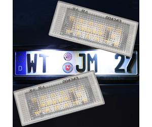 LED license plate light suitable for BMW 3 Series E46 Coupe up to 02.2003,...