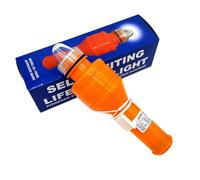 LED Lifebuoy Flashlight - Electronic Lifebuoy Flare With Bright Visual Flashing | High-visibility Floating Safety Beacon Light for Night Fishing, Kayaking, Rafting
