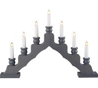 Led Light Arch Trendy Swede Gray 47.5 x 33.0 x 6.0 cm NEW Schwibbogen